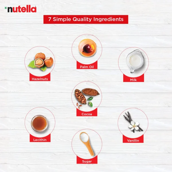 Nutella Chocolate Hazelnut Bread Spread 750gm - Image 2