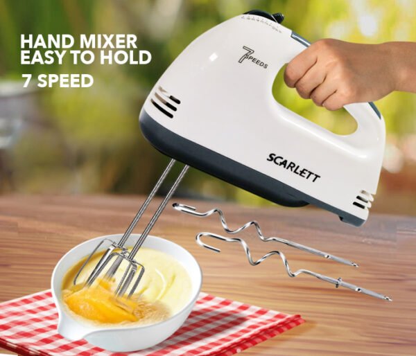 Scarlett 7 Speed Electric Mixer Original - Image 2
