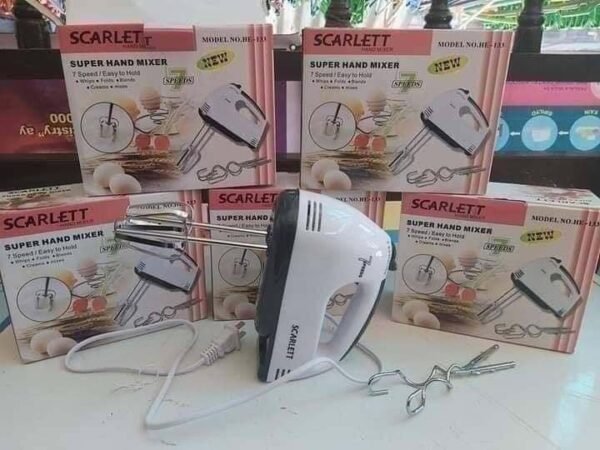 Scarlett 7 Speed Electric Mixer Original - Image 6