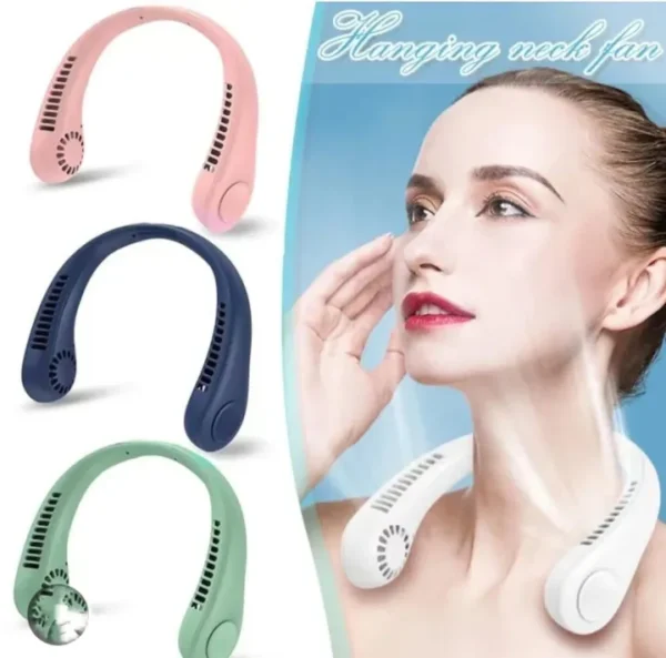 Portable Mini Neck Cooler Fan - Image 2