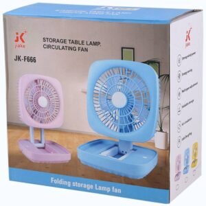 Rechargeable Storage Table Lamp Fan(JK-F666)