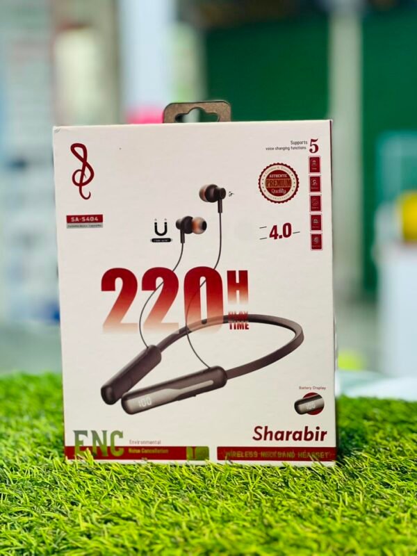 3-in-1 Mobile Gadget Combo – SHARABIR SA-S404 ENC Neckband,JBL Speaker,Power Bank| 6 Month Service Warranty - Image 2